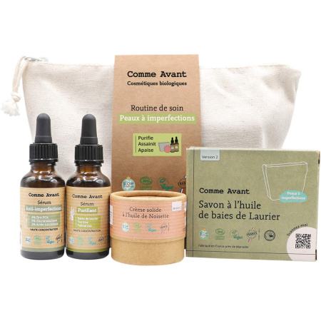 Comme Avant Routine Anti-Onzuiverheden Huid Zeep 100g + Serum 30ml + Crème 50ml