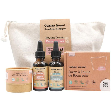 Comme Avant Routine Rijpere Huid Zeep Bernagie + Serum + Hazelnootcrème