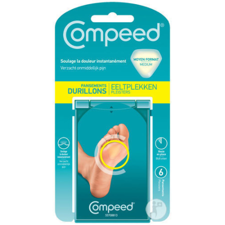 Compeed Eeltplekken Pleister Medium 6 Stuks