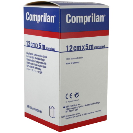 Comprilan Compressiewindel Elast+steun 5mx12cm