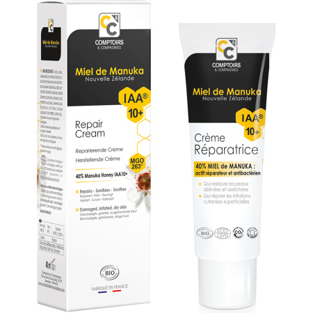 Comptoirs & Compagnies Herstellende Crème 40% Manuka Honing Tube 40ml