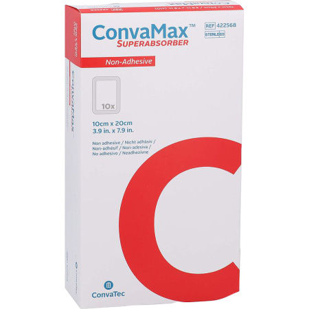 Convamax Superabsorber Niet-Klevend 10x20cm 10 Stuks