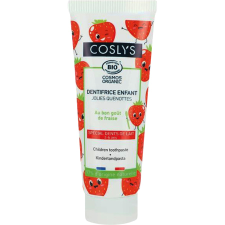 Coslys Kindertandpasta Aardbei Tube 50ml