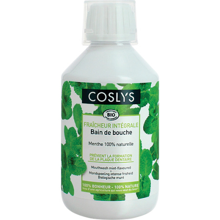 Coslys Bio Fraîcheur Intégrale Munt Fris Mondwater Fles 250ml