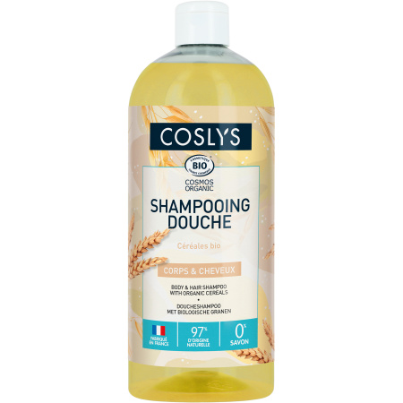 Coslys Shampoo Douche Lichaam En Haar Granen Fles 1l