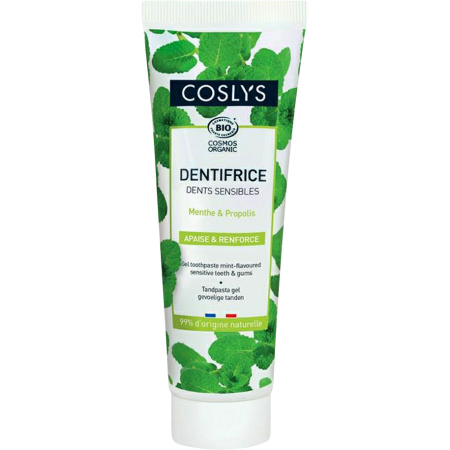 Coslys Tandpasta Voor Gevoelige Tanden Munt En Propolis Tube 75ml