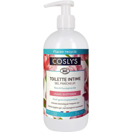Coslys Verfrissende Gel Intieme Hygiëne Roos En Eucalyptus Bio 500ml