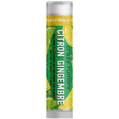 Crazy Rumors Citroen Gember Lippenbalm 4,4g
