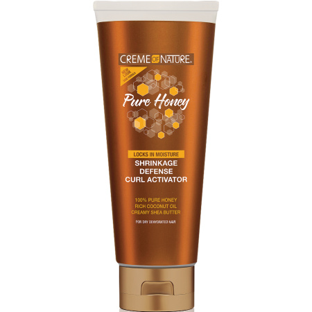 Creme Of Nature Pure Honey Krul Activator Honing Kokosolie En Sheaboter Tube 310ml