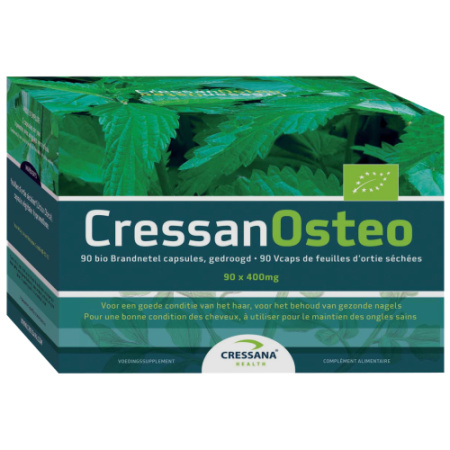Cressana CressanOsteo 400mg Bio 90 Plaantardige Capsules