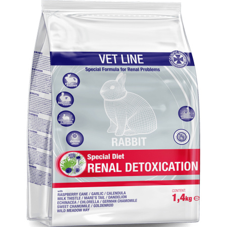 Cunipic Vet Line Renal Dieetvoeder Nierondersteuning Voor Konijnen 1,4kg