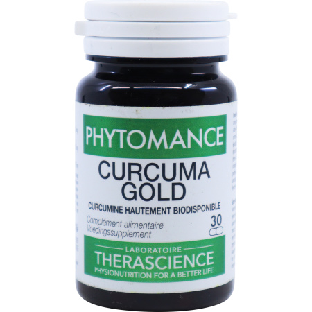 Therascience Phytomance Curcuma Gold 30 Capsules (Pt272)