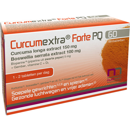 CurcumExtra Forte PQ 60 Filmomhulde Tabletten