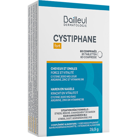 Cystiphane Haar En Nagels Fort Voedingssupplement 60 Tabletten