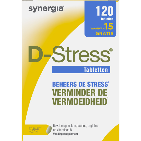 D-Stress Vermoeidheid En Stress 120 Tabletten