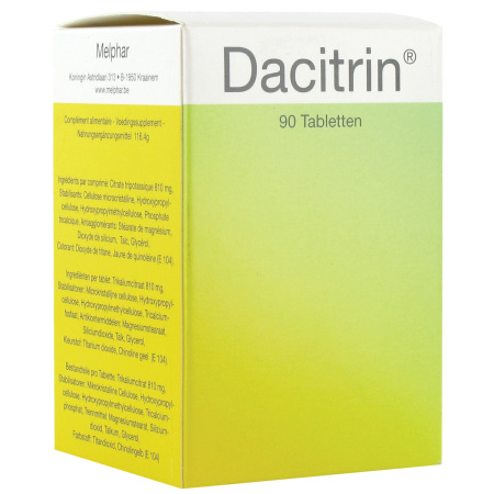 Dacitrin Voedingssupplement Op Basis Van Kalium 90 Tabletten