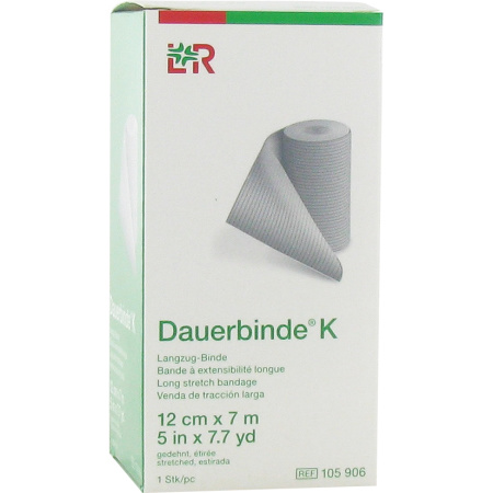 Lohmann & Rauscher Dauerbinde K Lange Rekband 12cm X 7m 1 Stuk (105906)