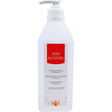 Dax Alcogel 85 Handontsmetting Vloeibare Gel Pompfles 600ml (0496)