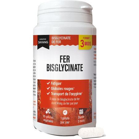 Dayang IJzerbisglycinaat 3 Maanden 90 Capsules