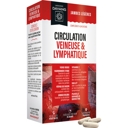 Dayang Veneuze En Lymfatische Circulatie 45 Capsules