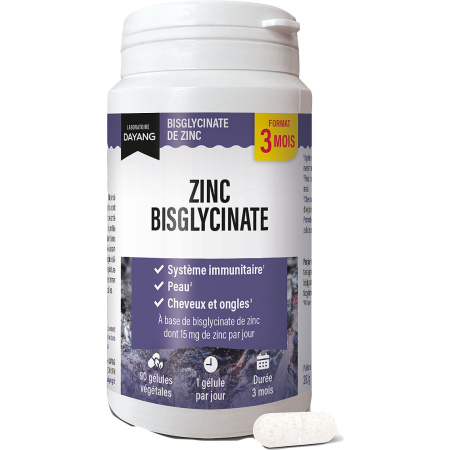Dayang Zinkbisglycinaat 3 Maanden 90 Capsules