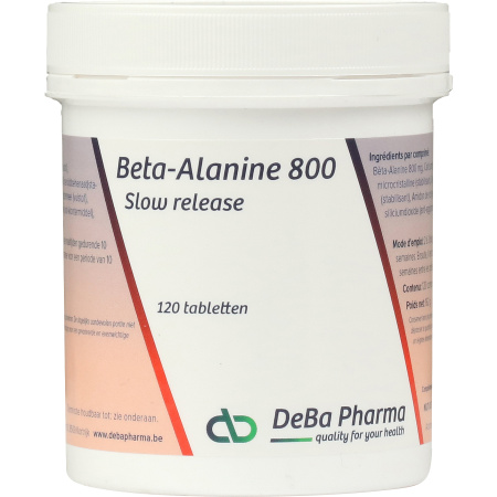 Deba Beta-Alanine 800mg Slow Release 120 Tabletten