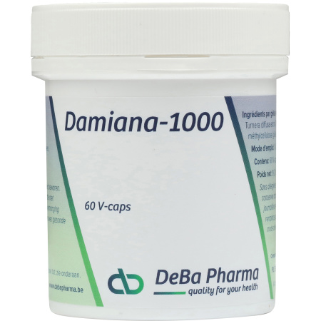 Deba Damiana 1000mg Capsules 60