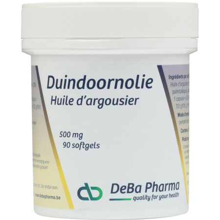 Deba Duindoornolie 500mg Omega-7 Softgels 90