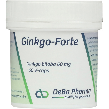 Deba Ginkgo-Forte 60mg Capsules 60