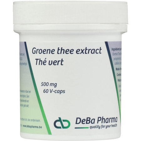 Deba Groene Thee Extract 500mg Capsules 60