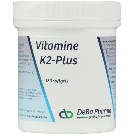 Deba K2-Plus 180 Softgels