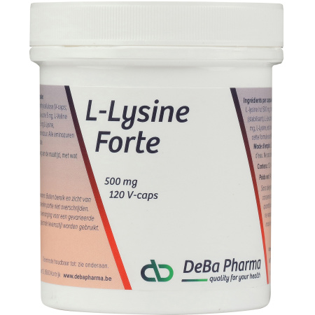 Deba L-Lysine Forte 500mg Capsules 120