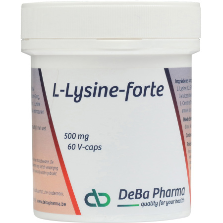 Deba L-Lysine Forte 500mg Capsules 60