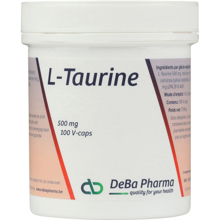 Deba L-Taurine 500mg Capsules 100