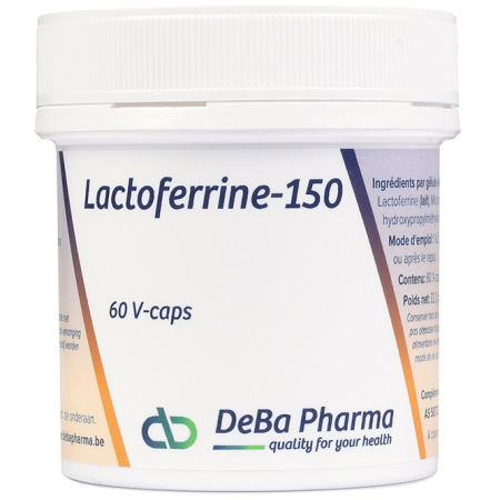 Deba Lactoferrine 150mg Voedingssupplement 60 V-Caps