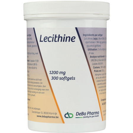 Deba Lecithine 1200mg 300 Softgels