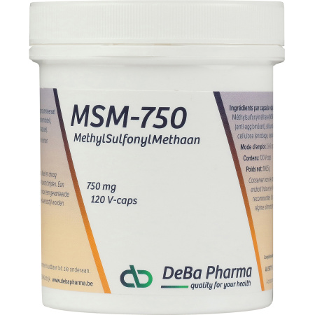 Deba M.S.M-750 Capsules 120