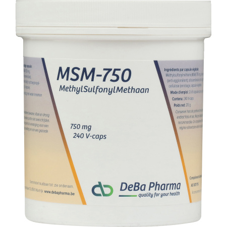 Deba M.S.M-750 Capsules 240