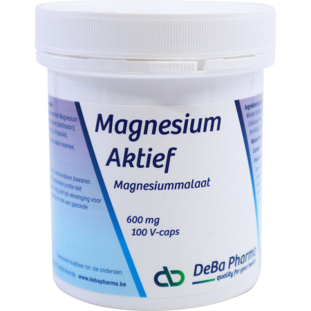 Deba Magnesium Aktief 600mg Capsules 100