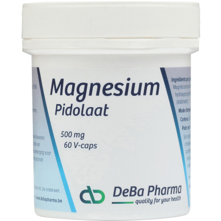 Deba Magnesium Pidolaat 500mg Capsules 60