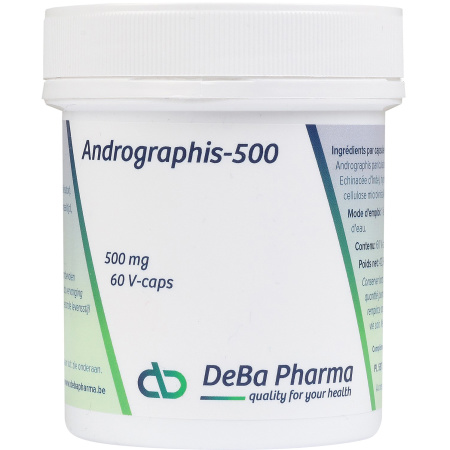 Deba Pharma Andrographis-500 Plantaardige Capsule 60