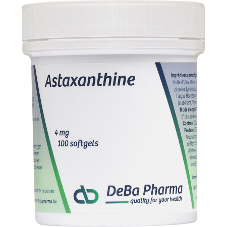 Deba Pharma Astaxanthine 4mg 100 Capsules