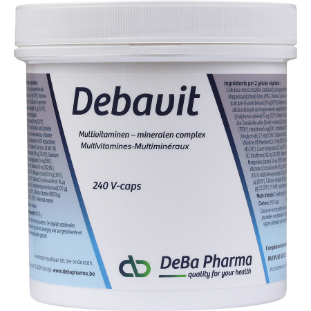 Deba Pharma Debavit Multivitaminen Multimineralen 240 Capsules