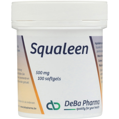 Deba Squaleen 500mg Softgels 100