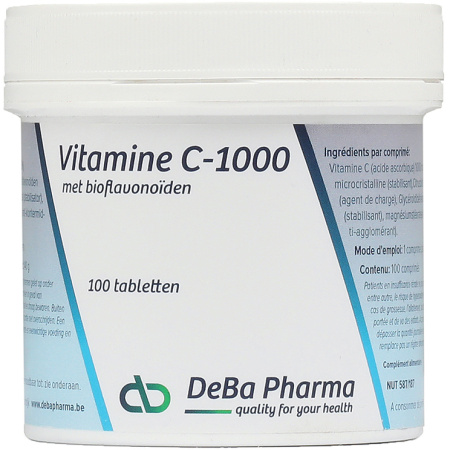Deba Vitamine C 1000mg Met Bioflavonoïden 100 Tabletten