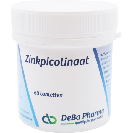 Deba Zinkpicolinaat 45mg Tabletten 60