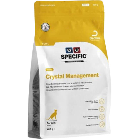 Dechra Specific FCD-L Crystal Management Light Kat 4x400g (221012)