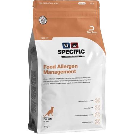 Dechra Specific FDD-HY Food Allergen Management Kat 2kg (221023)