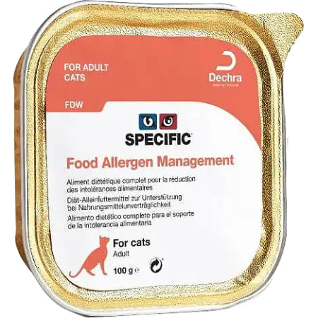 Dechra Specific FDW Food Allergen Management Kat 7x100g (222011)