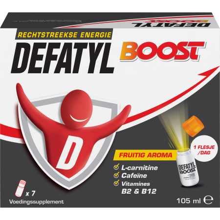 Defatyl Boost Fruitig Aroma Flessen 7x15ml